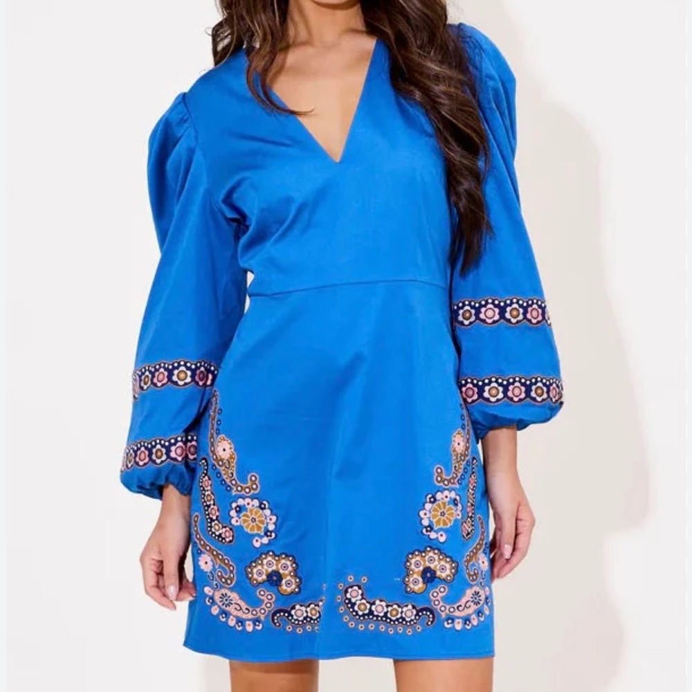 Alden Adair Brigitte Dress Denim L